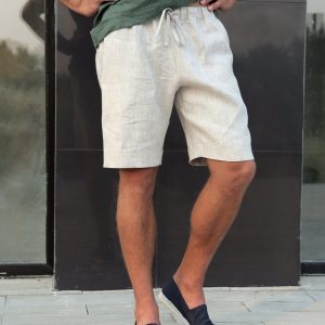 Mens Linen Shorts Summer For Men Spring Mans Nan