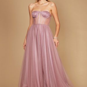 Corset Prom Party Dress Formal Ball Gown